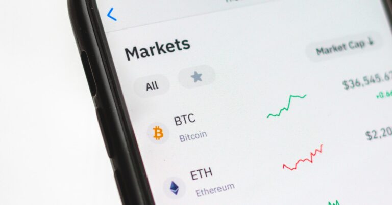 Cryptocurrency trading charts and digital assets on a screen — beginner crypto trading guide